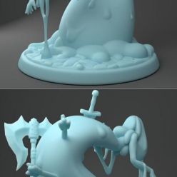 3D model Monstrous Lady Slime – 3D Print