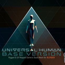 3D model Gumroad – Universal Human Rigged Base Mesh