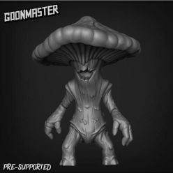 3D model Goon Master Games - Sacred Swamp - Mushrooms – 3D Print