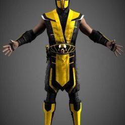 3D model Scorpion (Ninja Costume) – Mortal Kombat 11