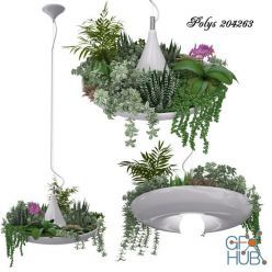 3D model Babylon Plantable Lamp vol.4