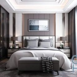 3D model Modern Style Bedroom 590