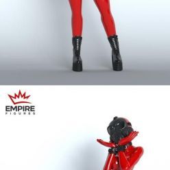 3D model Gasmask Girl - Empire Figures – 3D Print