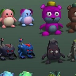 3D model Cubebrush – 3DRT – Chibiimons