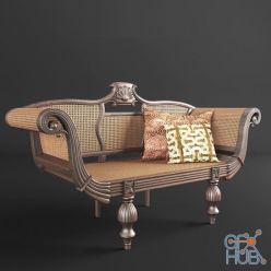 3D model Indochine Bench by NguyenMinhKhoa