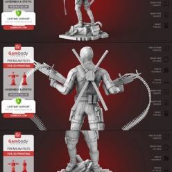 3D model Deadpool – 3D Print