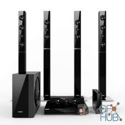 3D model 3D Blu-Ray home theater