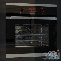 3D model Oven Kuppersbusch EEB6360 Black