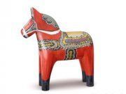 3D model Wooden horse ethno sculpture