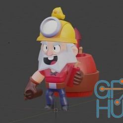 3D model Brawl Stars - Dynamike – 3D Print