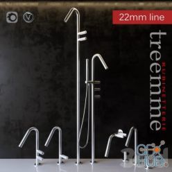 3D model Faucets by Rubinetterie Treemme