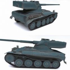 3D model AMX 13 F69 TANK PBR