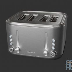 3D model Toaster (Vray, Corona)