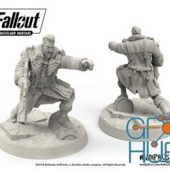 3D model Elder Maxson - Fallout Wasteland Warfare – 3D Print