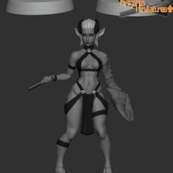 3D model ﻿Demonesses anime figurines – 3D Print