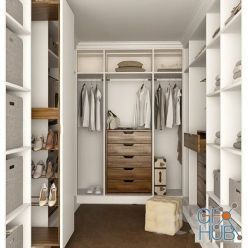 3D model Wardrobe_14 (max, obj)