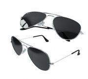 3D model RayBan Aviator sunglasses