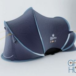 3D model Tent Magic Blacks