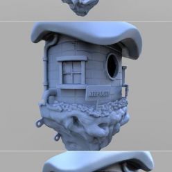 3D model Dwarf Birdhouse – 3D Print