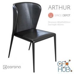 3D model Space Depot ARTHUR chair