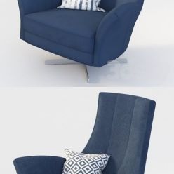 3D model Armchair Jasper By Casadesus