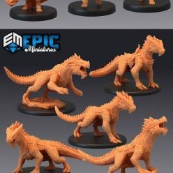 3D model Epic Minis - Extra Monster Pack – 3D Print