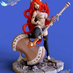 3D model Naomi – From Hero Must Die Again – 3D Printing STL