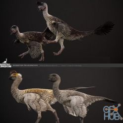 3D model Oviraptor philoceratops PBR