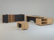 3D model Furniture set Burosit Aria