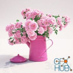 3D model Rose Bouquet