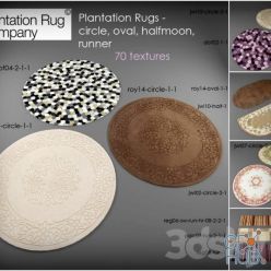 3D model Plantation Rug 2