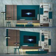 3D model Novamobili set for living room