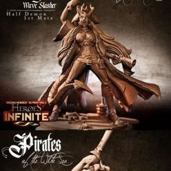 3D model Heroes Infinite – Pirates of The White Sea – 3D Print