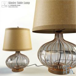 3D model Table Lamp Kinsley by Arteriors Home