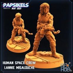 3D model Papsikels Aliens vs Humans – 3D Print