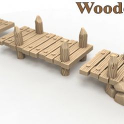 3D model Wooden Pier – 3D Print