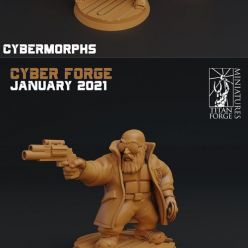 3D model Cyber Forge January 2021 – 3D Print