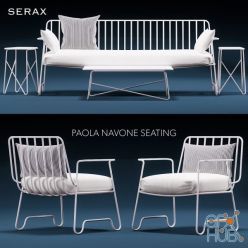 3D model PAOLA SOFA SET