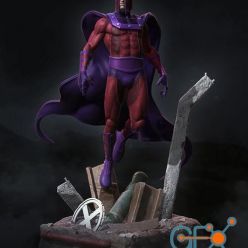 3D model ﻿Magneto – 3D Print