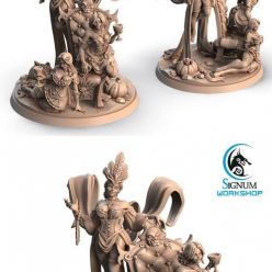 3D model Three Seductive Vampires – 3D Print