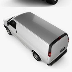 3D model Chevrolet Express 2011 (max, fbx, obj)
