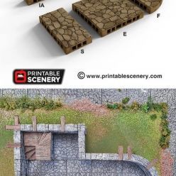 3D model Rustic Stone Floor – 3D Print