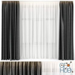 3D model CURTAINS 13 (MAX, OBJ)