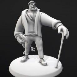 3D model Orcish Bust and Mr Hyde – 3D Print