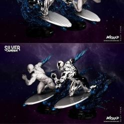 3D model Wicked - Silver Surfer Sculpture – 3D Print