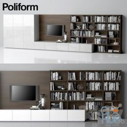 3D model Varenna Poliform DAY SYSTEM 21