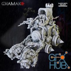 3D model Ghamak - Sci-Fi Thomas n Ty Crazy Train May 2022 – 3D Print