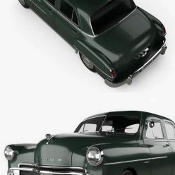 3D model Dodge Coronet sedan 1950