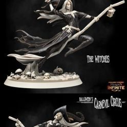 3D model The Witches – 3D Print