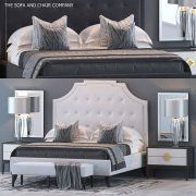 3D model Bed «Victoria» by The Sofa & Chair Company